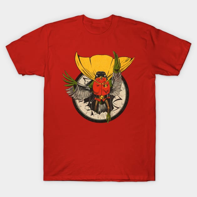 Boyd the Robin Wonder T-Shirt by ThirteenthFloor